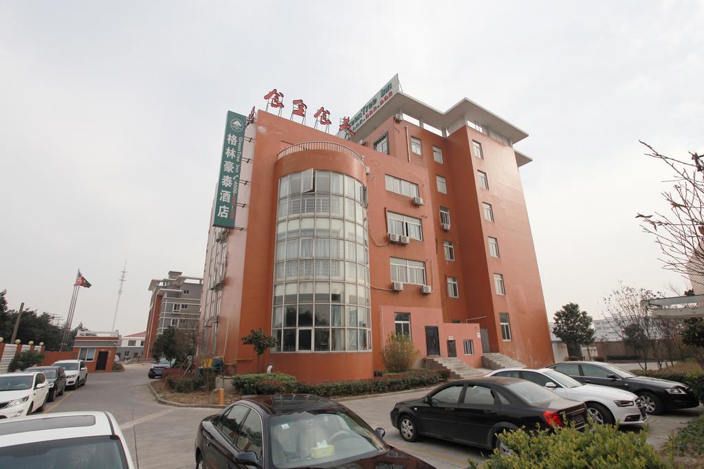Greentree Inn Jiangsu Changzhou Liyang East Nanhuan Road High Speed Rail Station Business Hotel Eksteriør bilde