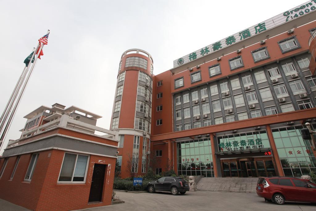 Greentree Inn Jiangsu Changzhou Liyang East Nanhuan Road High Speed Rail Station Business Hotel Eksteriør bilde