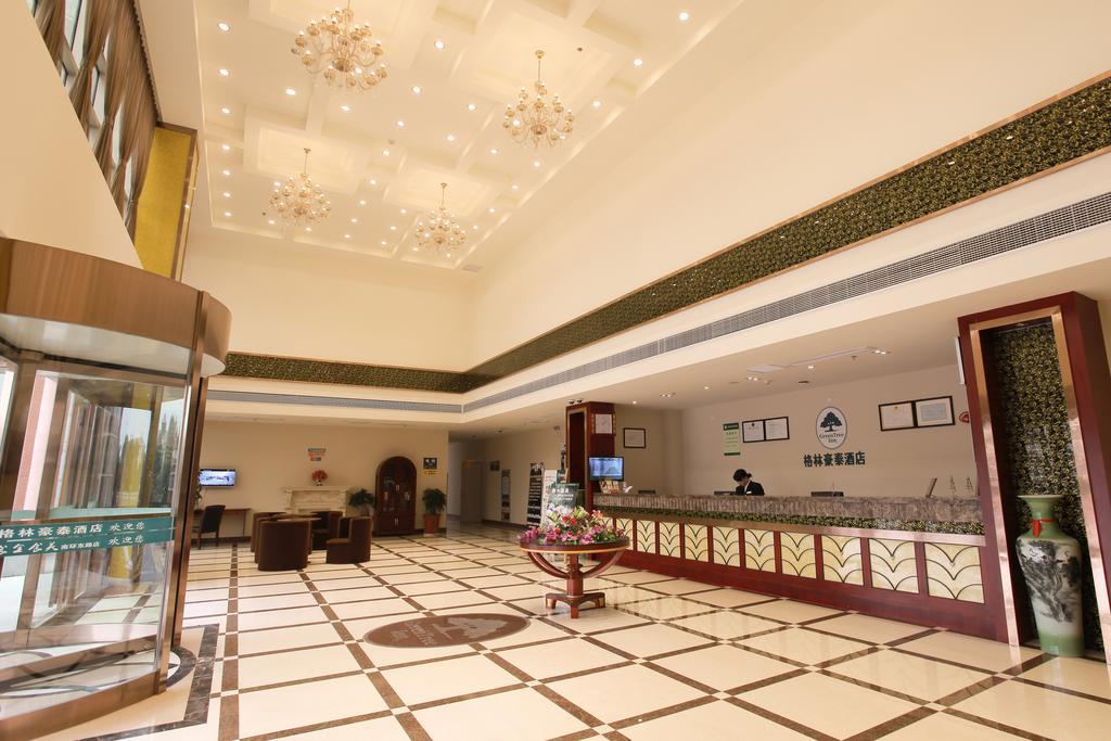 Greentree Inn Jiangsu Changzhou Liyang East Nanhuan Road High Speed Rail Station Business Hotel Eksteriør bilde