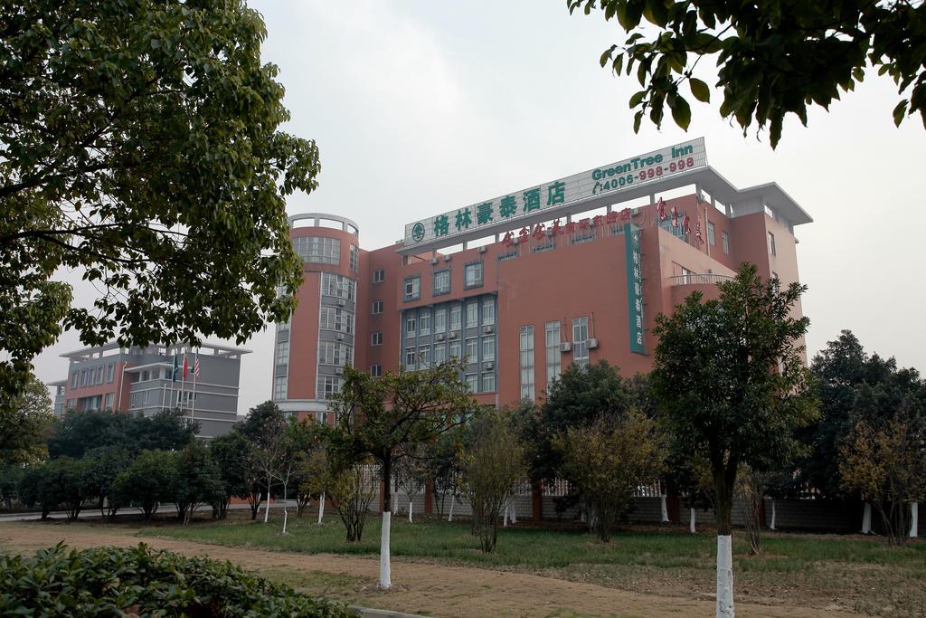 Greentree Inn Jiangsu Changzhou Liyang East Nanhuan Road High Speed Rail Station Business Hotel Eksteriør bilde